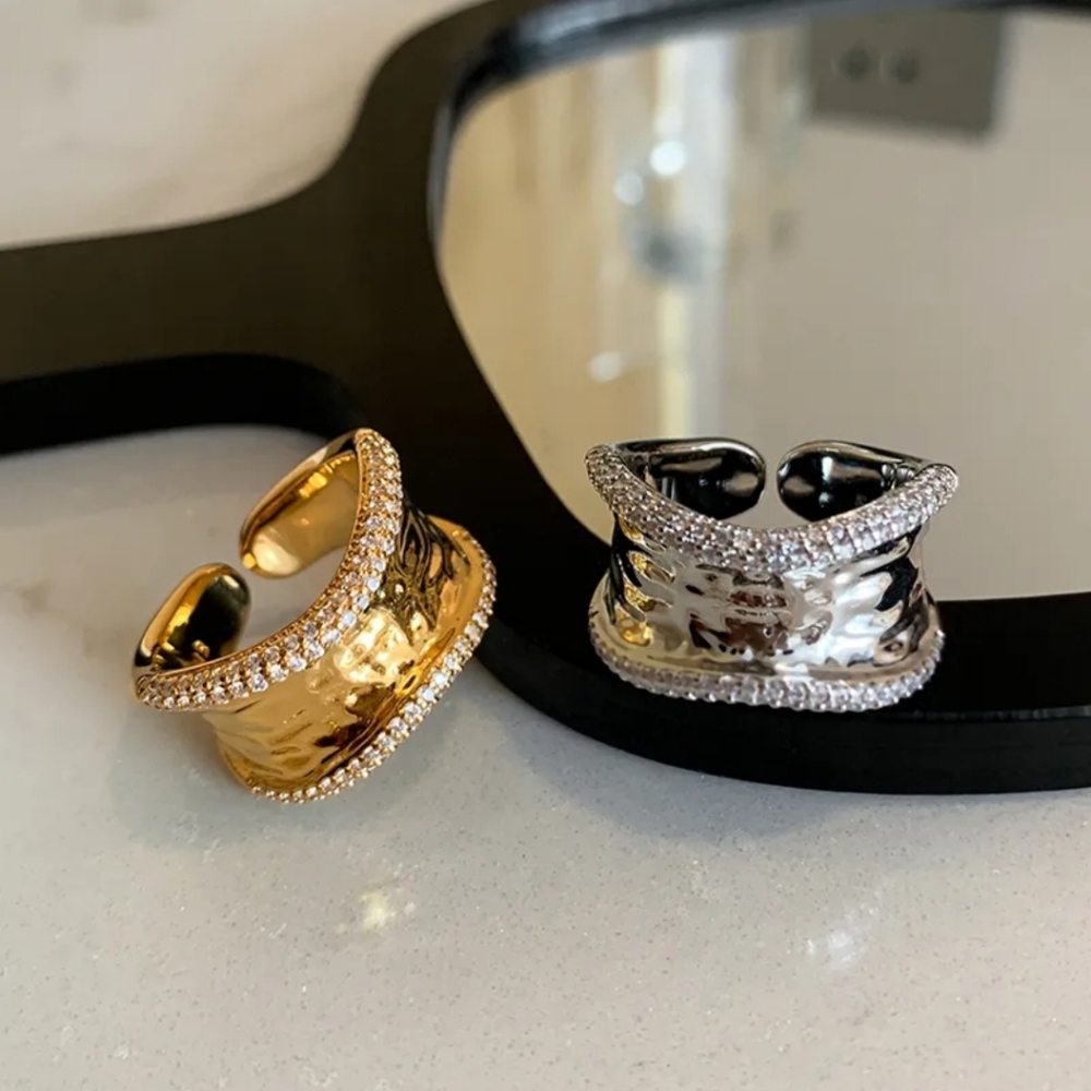 New, Open Gold Finger Ring - Picture 3 of 3